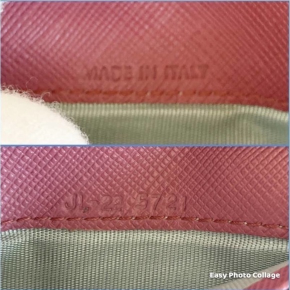 SALVATORE FERRAGAMO Vintage Gancini Compact Wallet Mauve with Chain - Picture 5 of 13